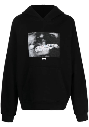 Nahmias x Kodak Black Grillz photograph-print cotton hoodie