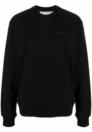 Off-White Diag Tab crew-neck sweatshirt - Black