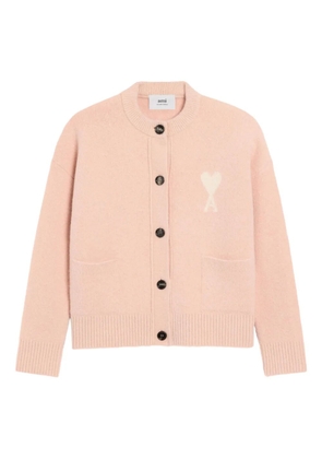 AMI Paris Ami de Coeur cardigan - Pink