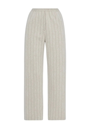 Rosetta Getty pinstripe pull-on trousers - Neutrals