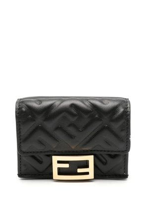 Fendi Pre-Owned FF-pattern wallet - Black