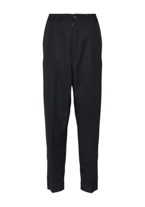 Maison Margiela front-crease trousers - Black
