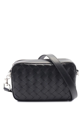 Bottega Veneta Pre-Owned 2012-2025 Nappa Intrecciato crossbody bag - Black