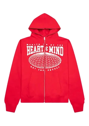 Billionaire Boys Club zip front hoodie - Red
