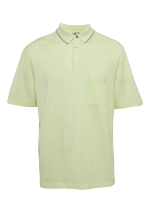 Hermès Pre-Owned chest-pocket polo shirt - Green