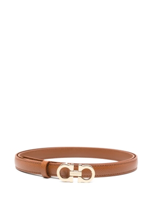 Ferragamo gancini belt - Brown