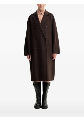 Marc O'Polo double-breasted coat - Brown