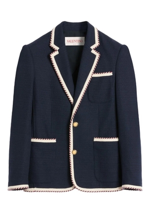 Valentino Garavani single-breasted blazer - Blue