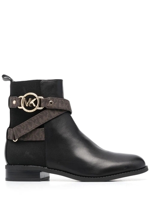 Michael Kors Rory logo-trim boots - Black
