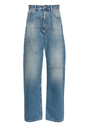 MM6 Maison Margiela logo-patch jeans - Blue