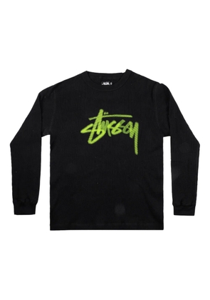 Stüssy graphic-print T-shirt - Black
