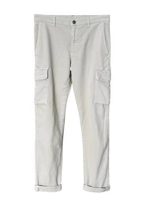 Mason's button-fastening cargo trousers - Grey