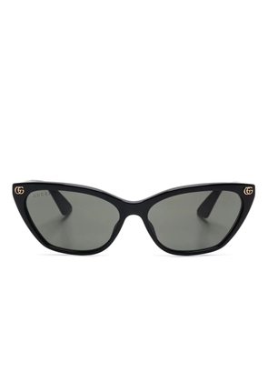 Gucci Eyewear geometric-frame sunglasses - Black