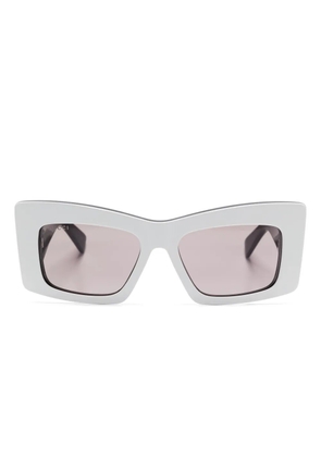Gucci Eyewear butterfly-frame sunglasses - White