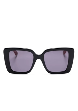 Gucci Eyewear oversize-frame sunglasses - Black