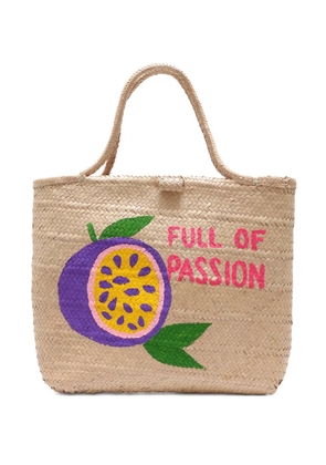 Brigitte Dandá tote bag - Neutrals