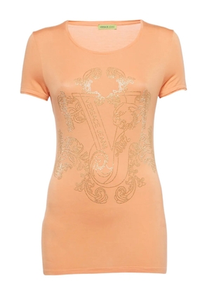 Versace Jeans Couture crew-neck T-shirt - Orange