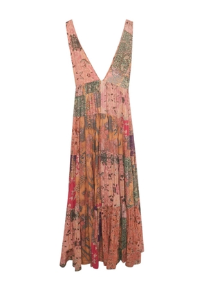 Mes Demoiselles floral-print maxi dress - Pink