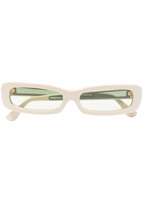 Undercover rectangle-frame tinted sunglasses - Neutrals