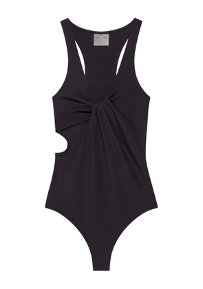 Courrèges Twist swimsuit - Black