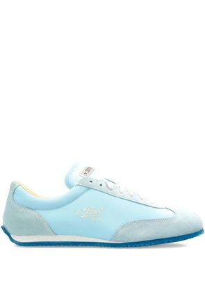 Converse suede-panelled trainers - Blue