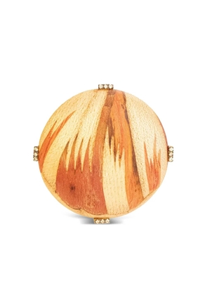 SILVIA FURMANOVICH 18K yellow gold Marquetry diamond ring - Orange