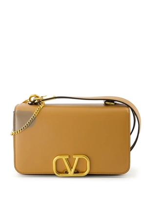 Valentino Garavani VLogo shoulder bag - Brown