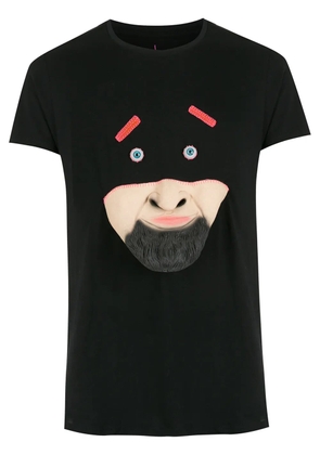 Amir Slama graphic-print cotton T-Shirt - Black