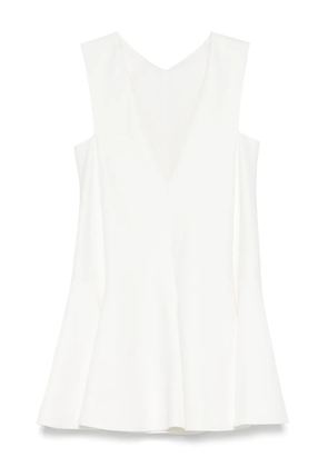 KHAITE Mel mini dress - White