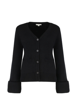 Vince buttoned V-neck cardigan - Black