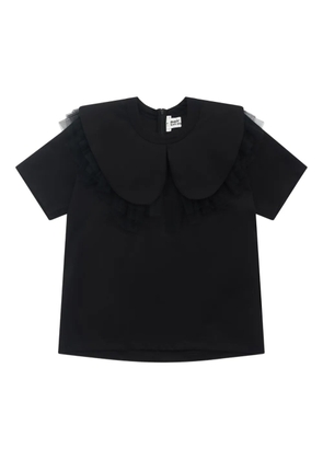 Noir Kei Ninomiya collar T-shirt - Black