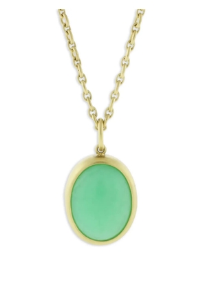 Irene Neuwirth 18K yellow gold chrysoprase pendant