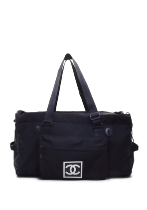 CHANEL Pre-Owned 2003-2004 Sports Line duffle bag - Black