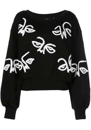 Haculla graphic-print sweatshirt - Black