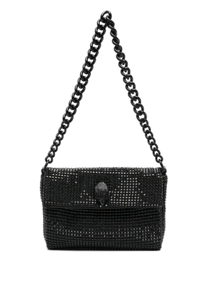 Kurt Geiger London small Eagle-Head crystal bag - Black