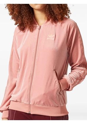 adidas Stadium Velvet Vibes 'Raw Pink' track jacket