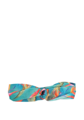 Lygia & Nanny Bethania printed headband - Blue