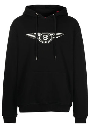 Mostly Heard Rarely Seen 8-Bit Flying 8 cotton hoodie - Black