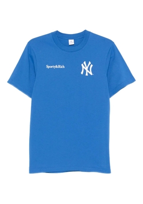 Sporty & Rich Champions crew-neck T-shirt - Blue