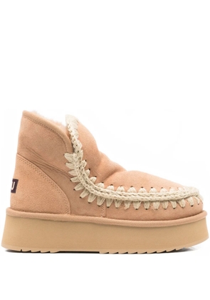 Mou 50mm mini Eskimo boots - Neutrals