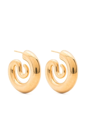 Panconesi small Serpent hoop earrings - Gold