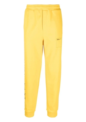 Helmut Lang New York Postcard track trousers - Yellow