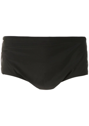 Amir Slama panelled trunks - Black
