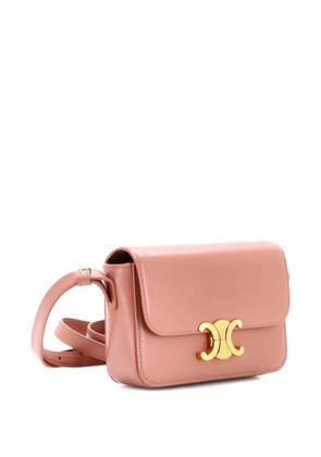 Celine Pre-Owned Triomphe Shoulder Bag Smooth Calfskin Teen crossbody bag - Pink