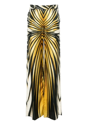 Roberto Cavalli Trousers - 01080 YELLOW/BLACK