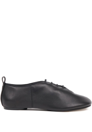 Maison Margiela leather derby shoes - Black