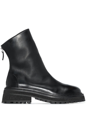 Marsèll leather ankle boots - Black