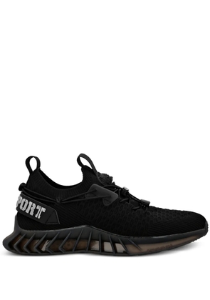 Plein Sport Runner knitted sneakers - Black