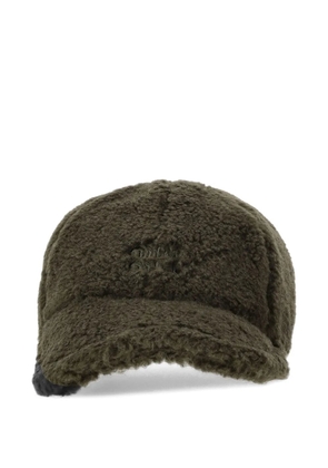 Miu Miu fleece baseball cap - Green