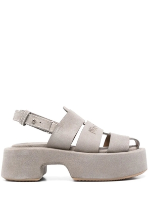 JW Anderson suede fisherman sandals - Grey